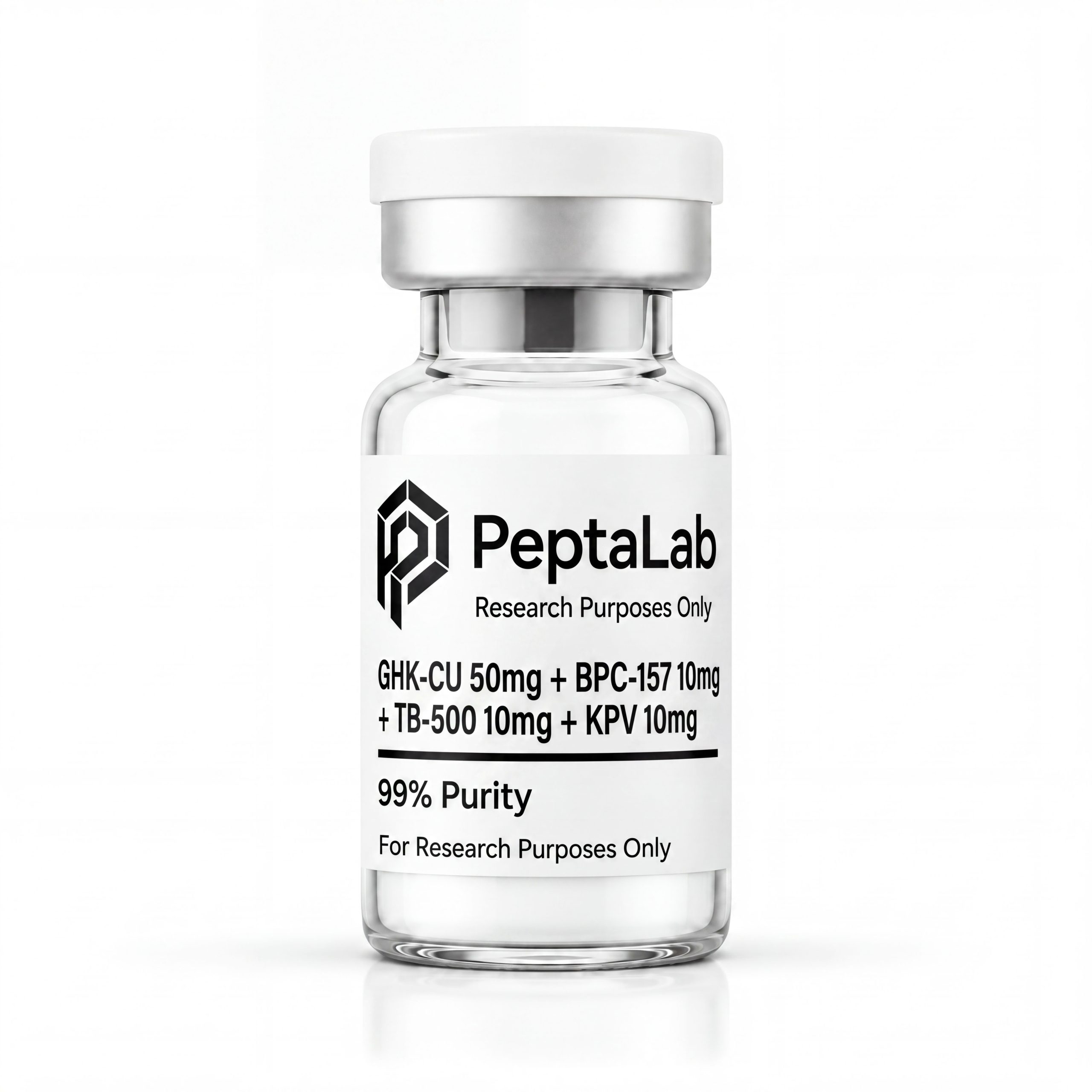 hgc-cu-50mg-bpc-156mg-tb-500-100mg-kvp-10mg KLOW80 - GHK-CU 50mg + BPC-157 10mg + TB-500 10mg + KPV 10mg - Image 1